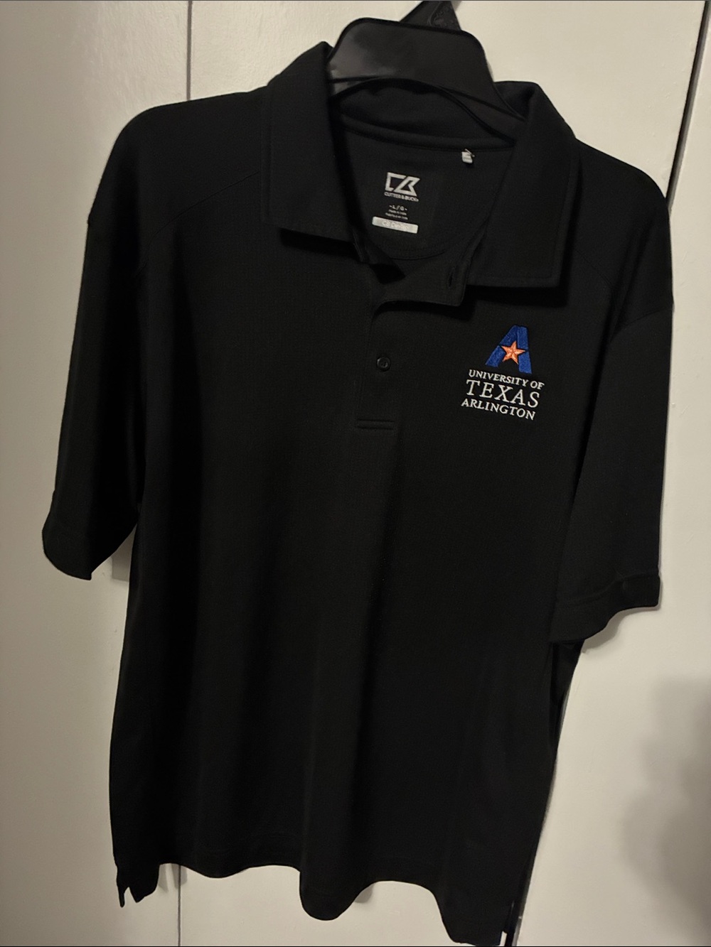 Cutter & Buck University of Texas Arlington Polo shirt 🖤🖤🖤